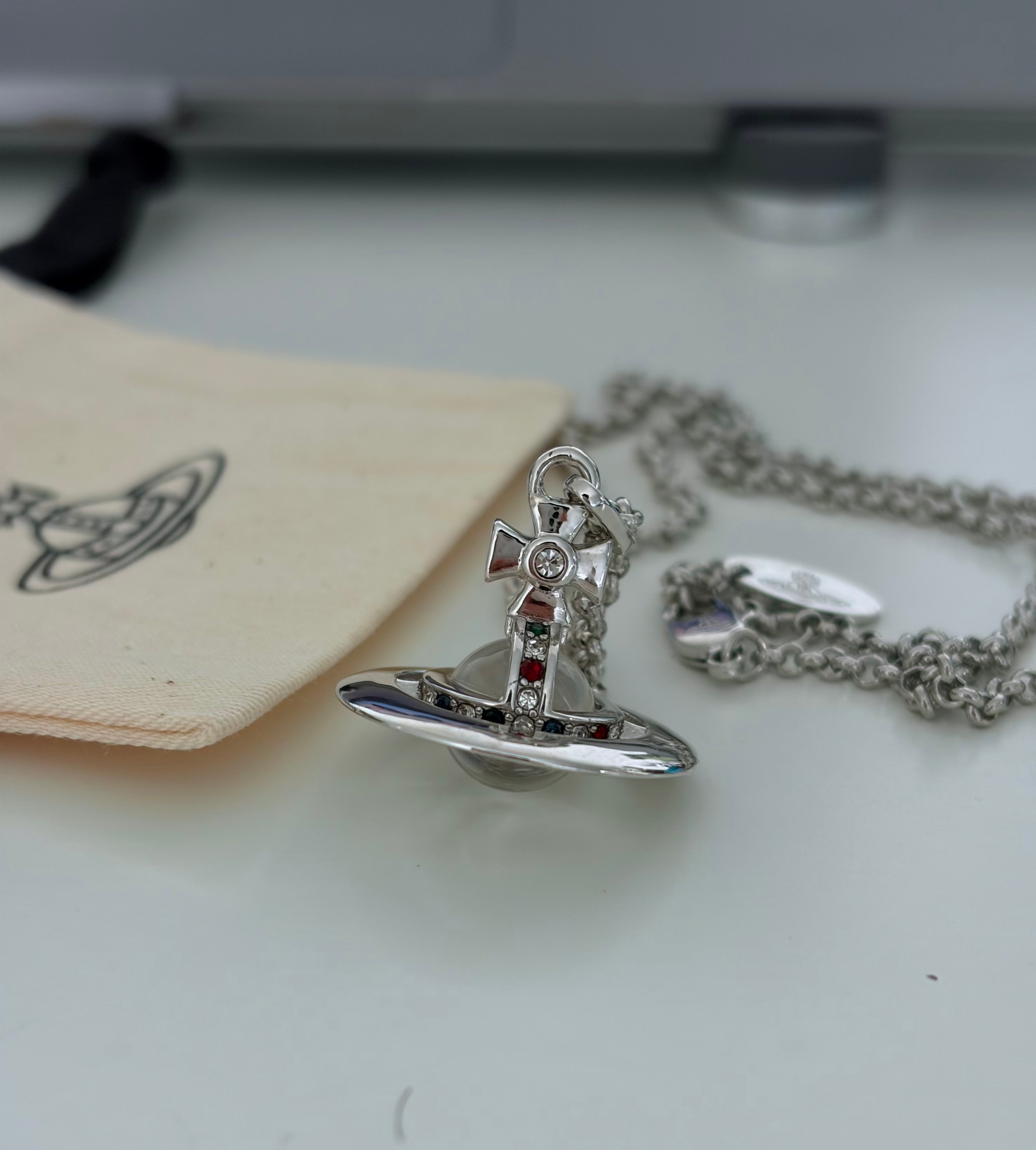 Vivienne Westwood Tiny Orb Pendant Necklace – Sakamoto NYC
