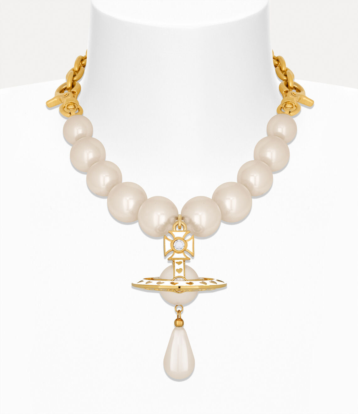 NANA x Vivienne Westwood Golden Pearl Necklace 25th Limited