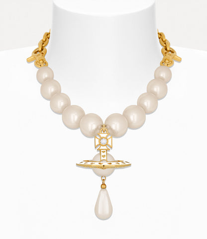 NANA x Vivienne Westwood Golden Pearl Necklace 25th Limited