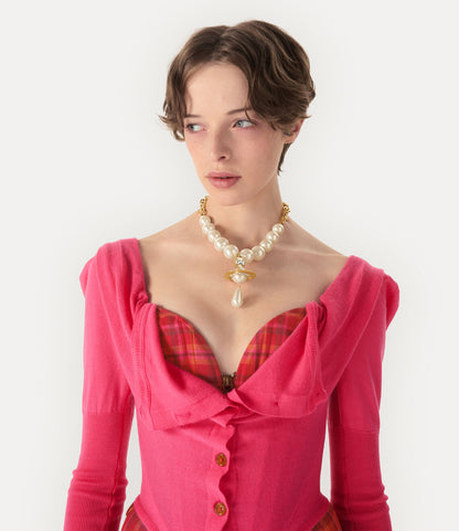 NANA x Vivienne Westwood Golden Pearl Necklace 25th Limited
