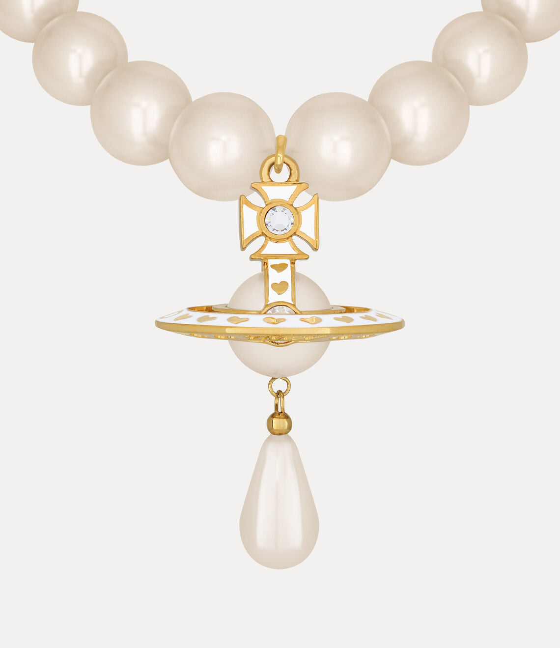 NANA x Vivienne Westwood Golden Pearl Necklace 25th Limited