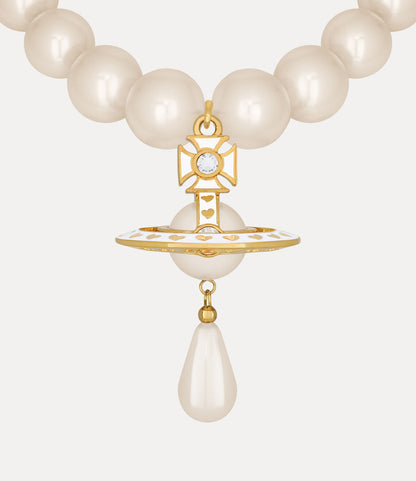 NANA x Vivienne Westwood Golden Pearl Necklace 25th Limited