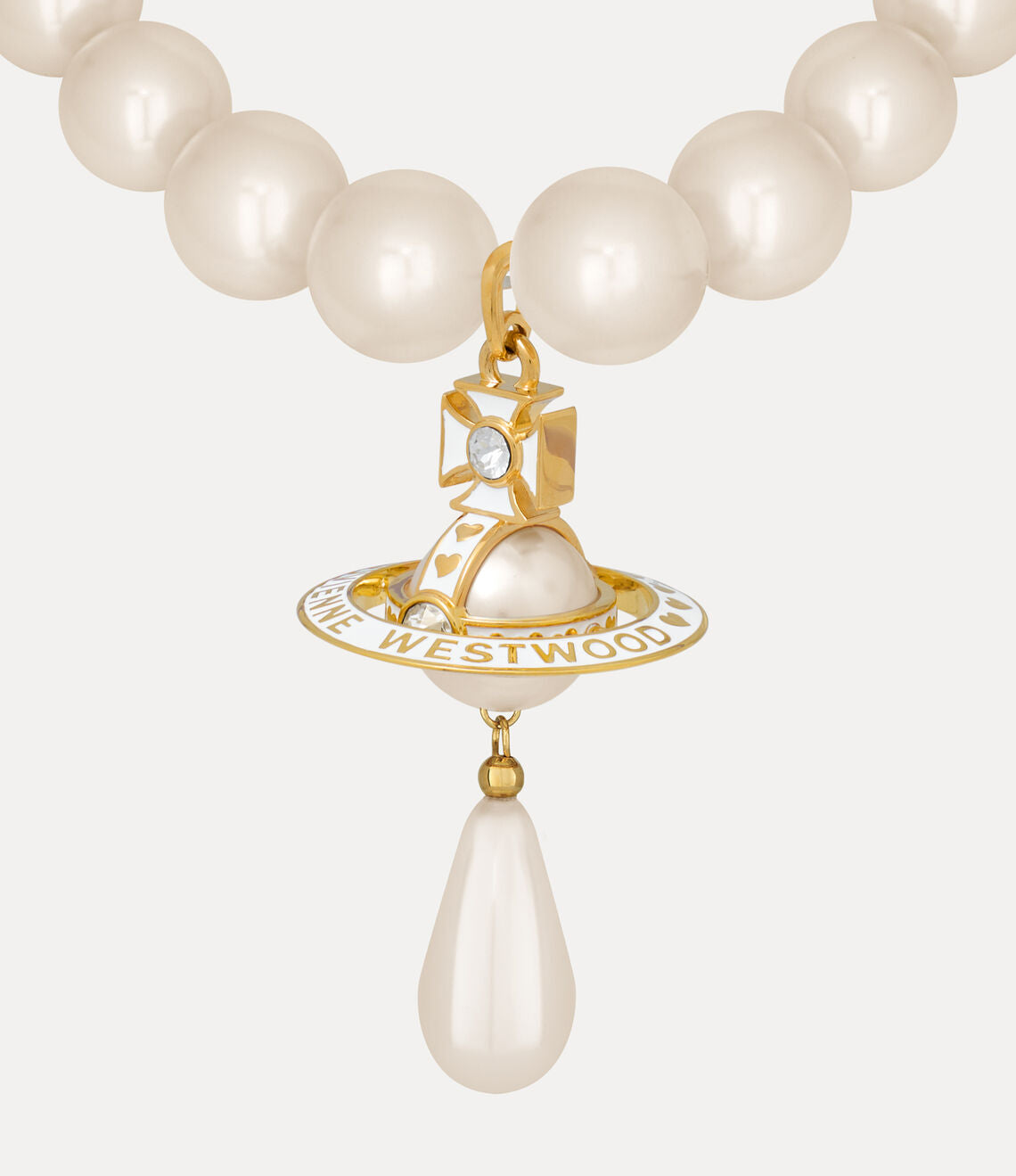 NANA x Vivienne Westwood Golden Pearl Necklace 25th Limited