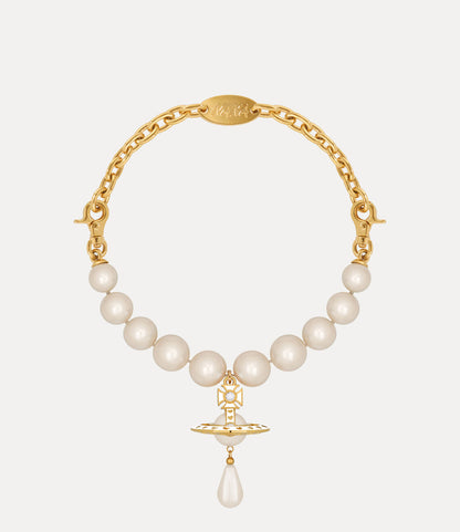 NANA x Vivienne Westwood Golden Pearl Necklace 25th Limited