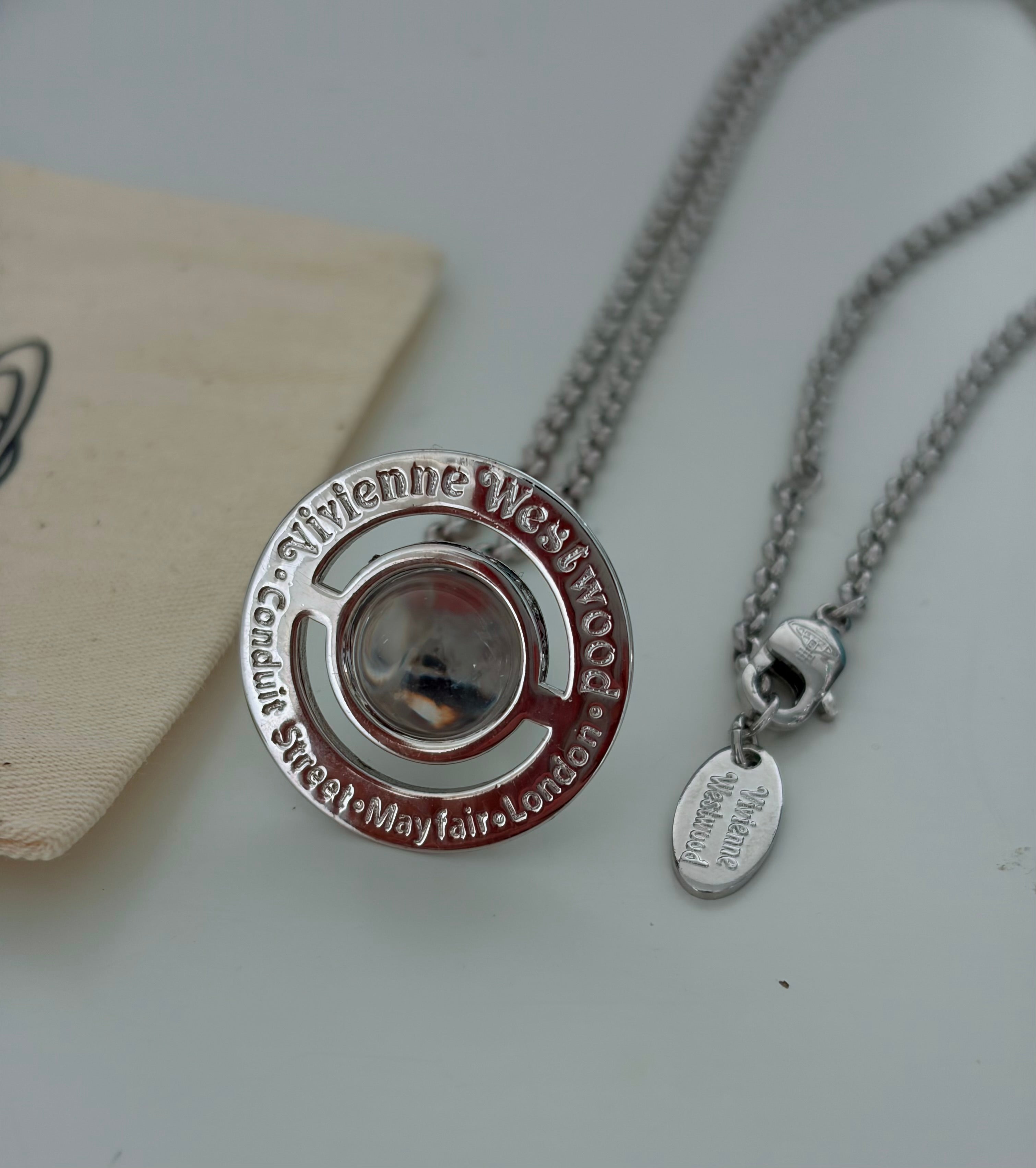 Vivienne Westwood Tiny Orb Pendant Necklace – Sakamoto NYC