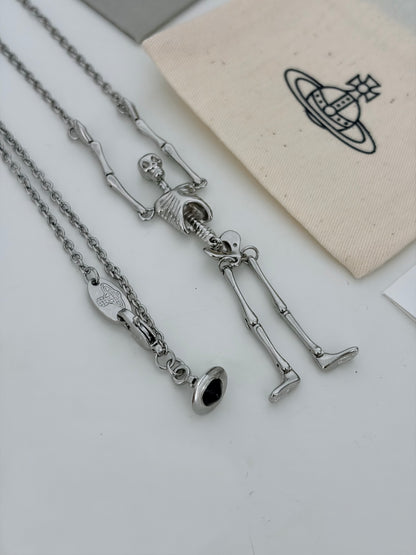 Vivienne Westwood Skeleton Long Necklace