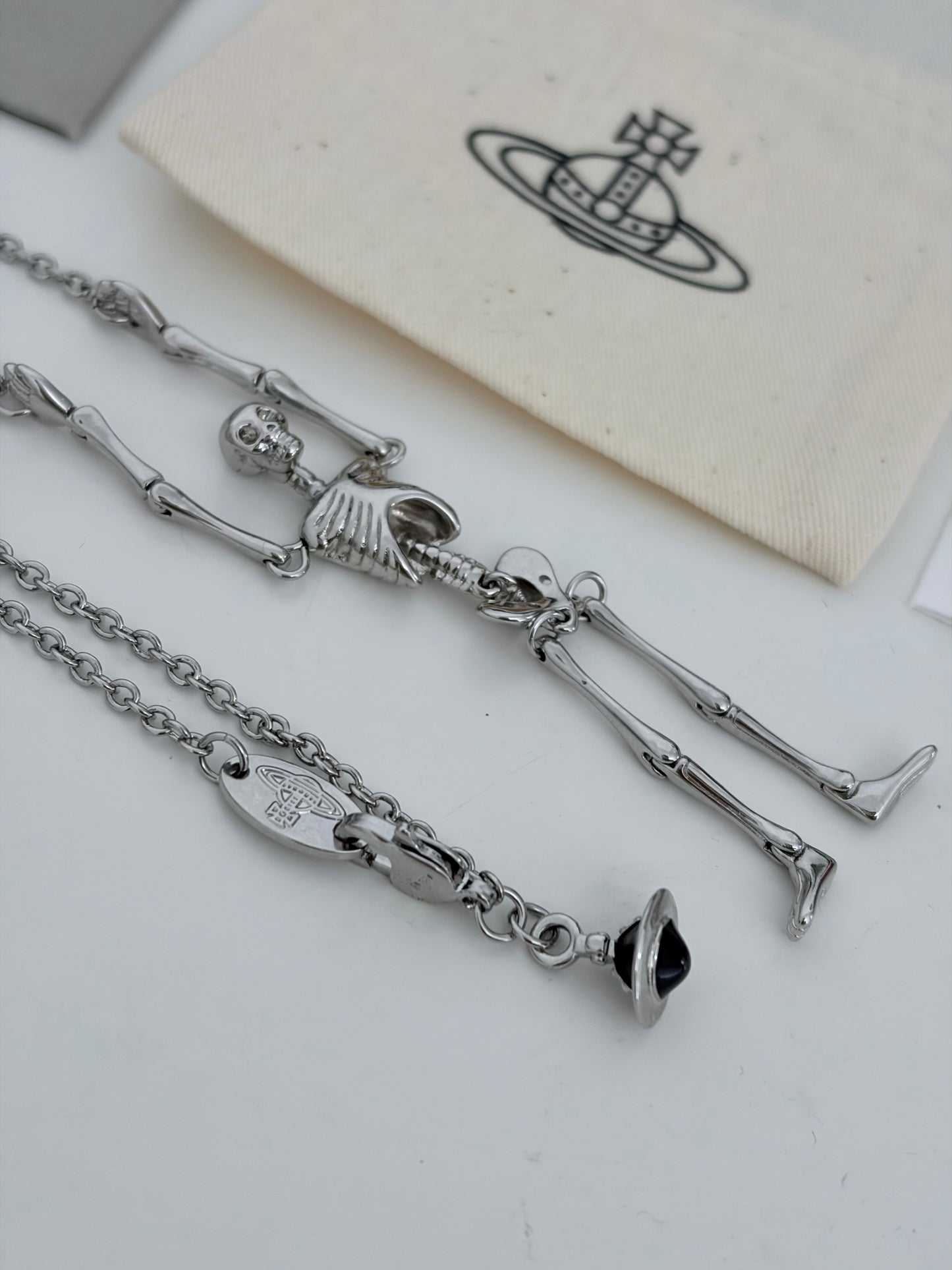 Vivienne Westwood Skeleton Long Necklace