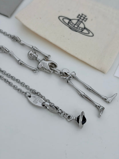 Vivienne Westwood Skeleton Long Necklace