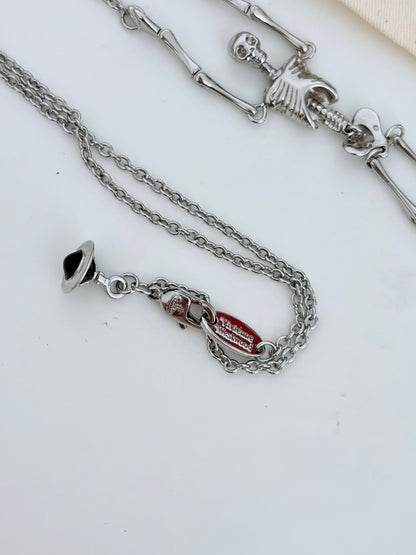 Vivienne Westwood Skeleton Long Necklace