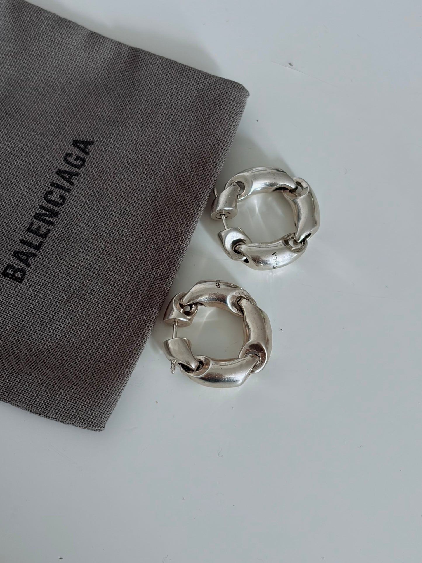 Balenciaga Hoop Earrings