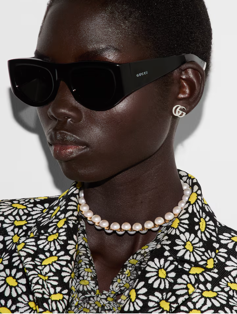 Gucci GG Marmont stud earrings