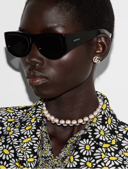 Gucci GG Marmont stud earrings