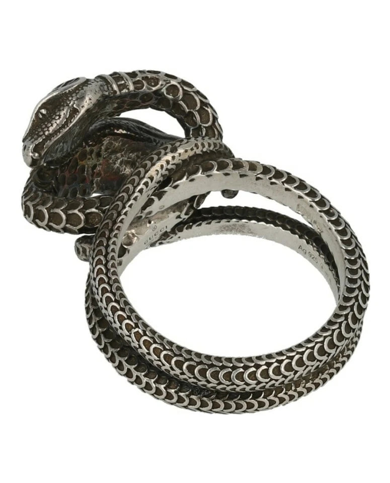 GUCCI Vintage Garden Snake Ring