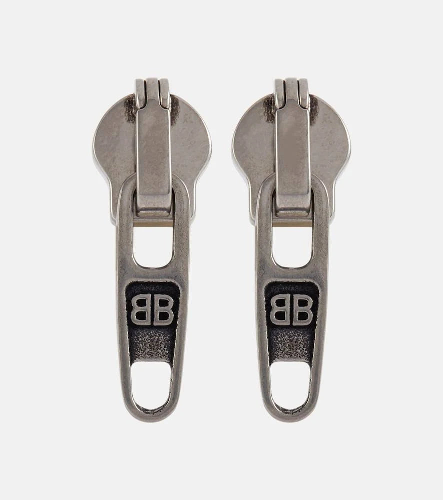 Balenciaga Zip-Up earrings Pre-own
