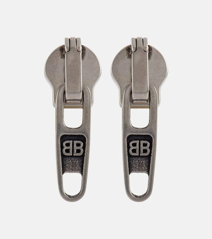 Balenciaga Zip-Up earrings Pre-own