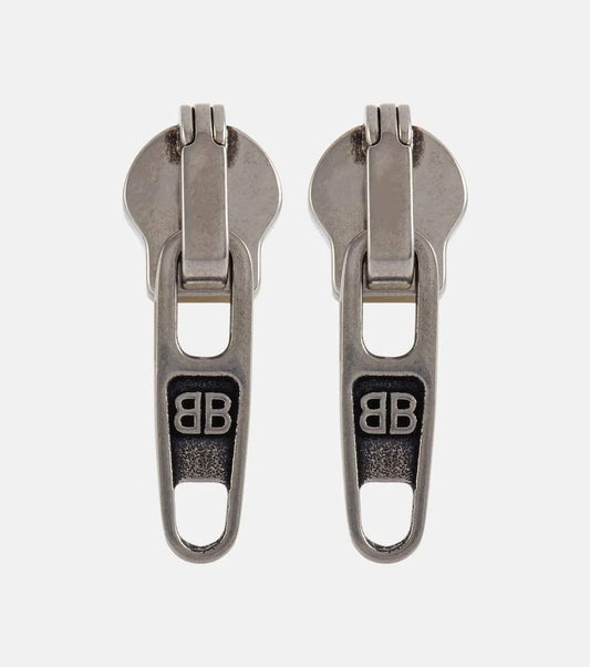 Balenciaga Zip-Up earrings Pre-own